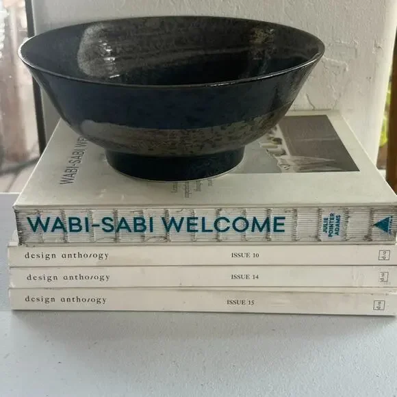 Signed Studio Art Pottery Bowl Glazed Pottery 4x8" Brown Black Speckled Trinket - Picture 10 of 13